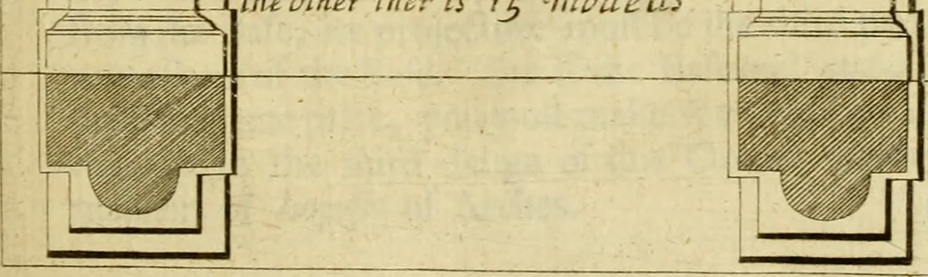 An illustration from The first book of architecture, 1676, leaf 58