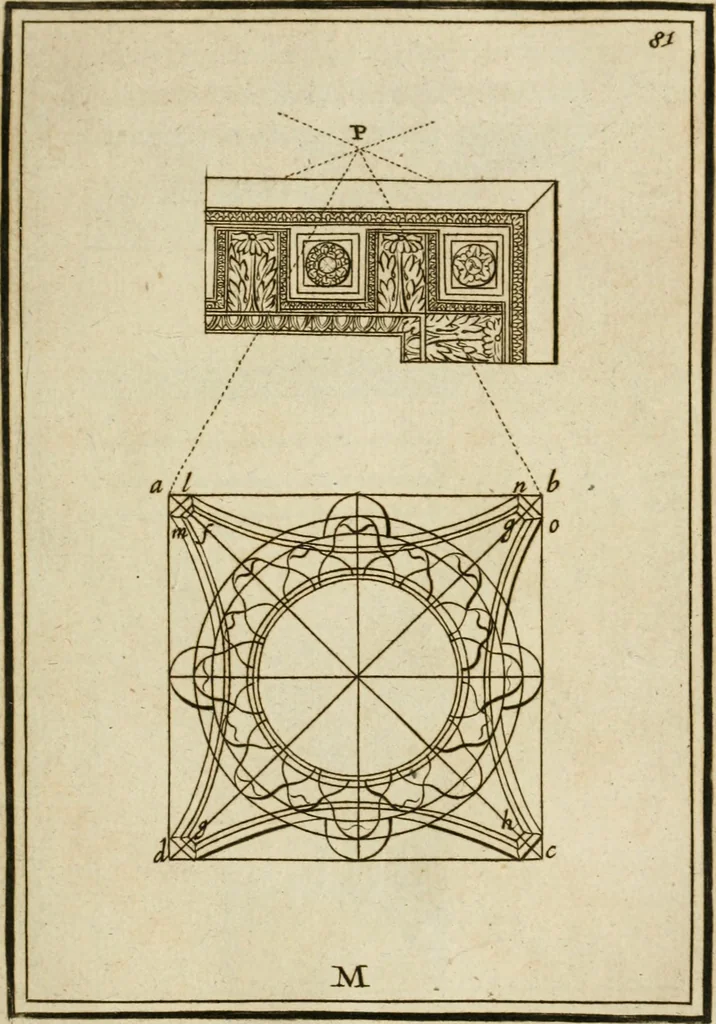 An illustration from The first book of architecture, 1733, leaf 100