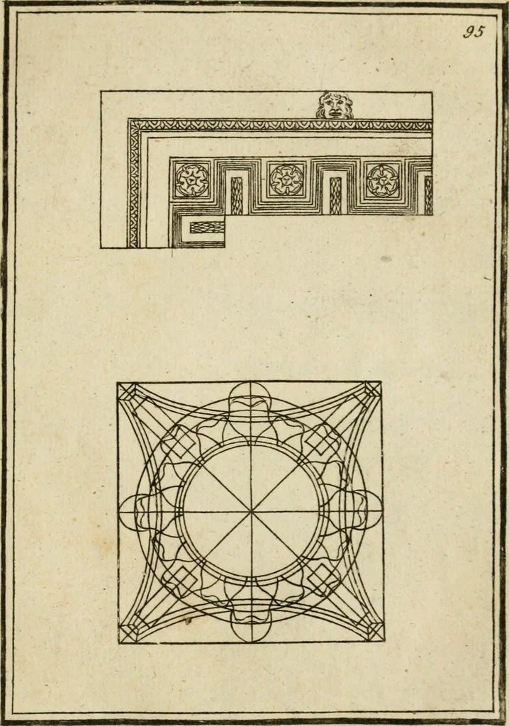 An illustration from The first book of architecture, 1733, leaf 114