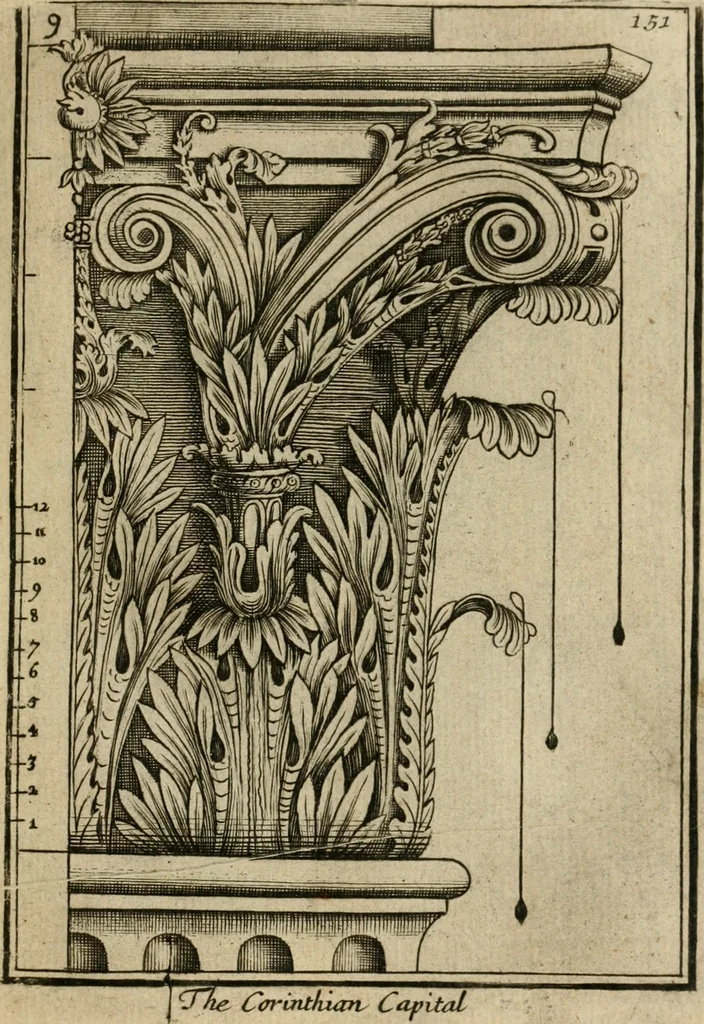 An illustration from The first book of architecture, 1733, leaf 170