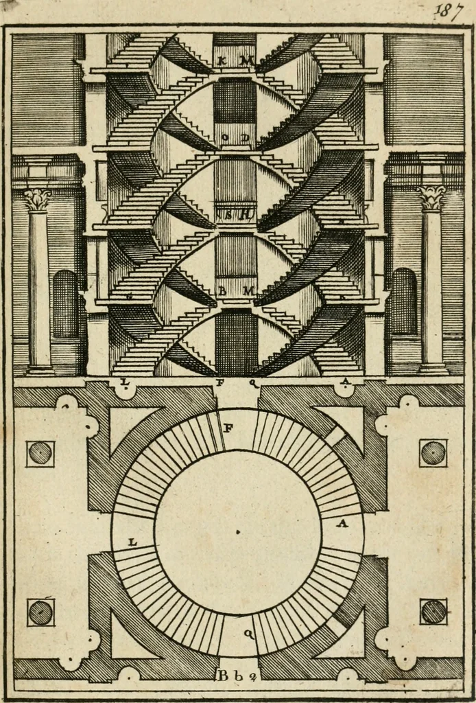 An illustration from The first book of architecture, 1733, leaf 206
