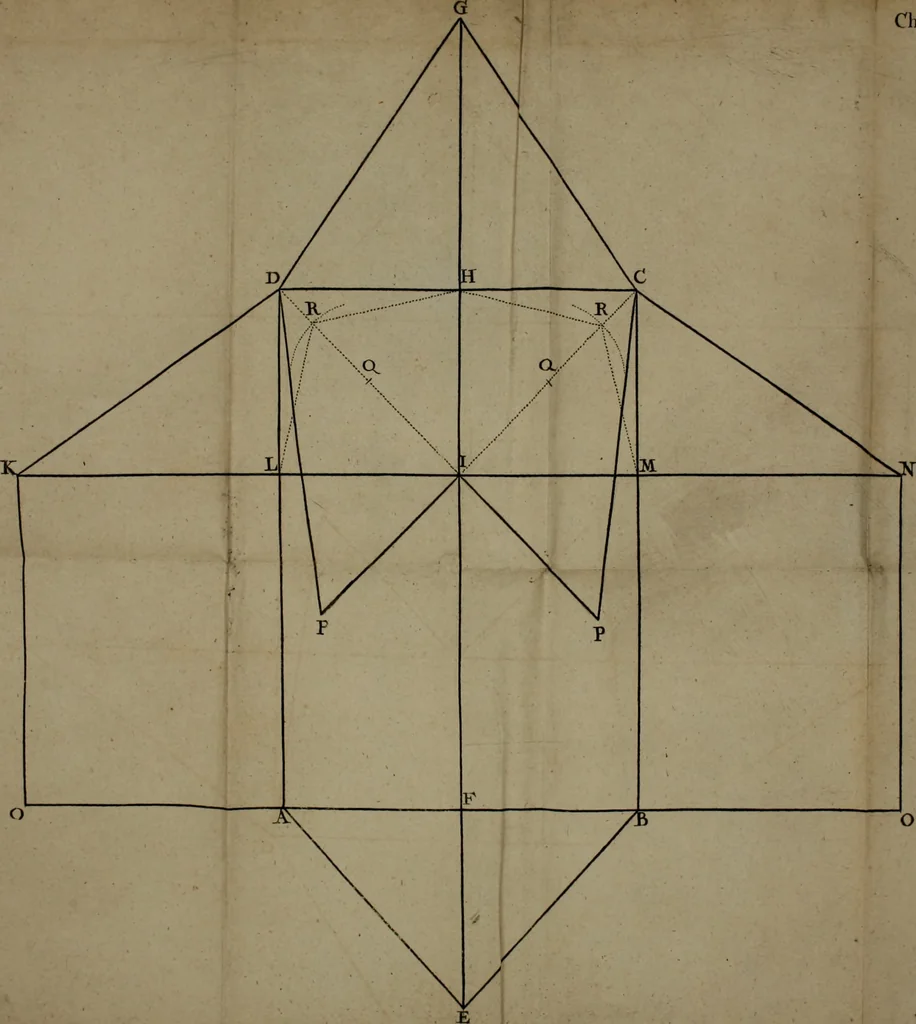 An illustration from The first book of architecture, 1733, leaf 223
