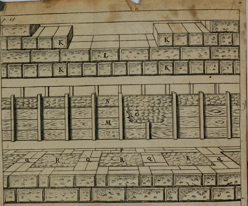An illustration from The first book of architecture, 1733, leaf 33