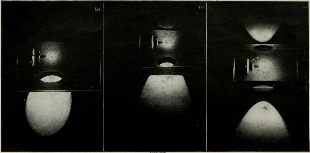 An illustration from A first course in projective geometry, 1913, leaf 6