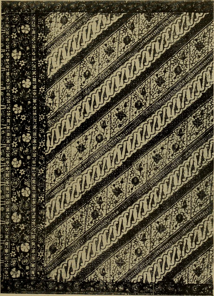 An illustration from First lessons in batik; a handbook in batik, tie-dyeing and all pattern dyeing, 1921, leaf 39