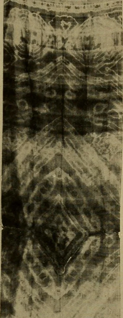 An illustration from First lessons in batik; a handbook in batik, tie-dyeing and all pattern dyeing, 1921, leaf 67