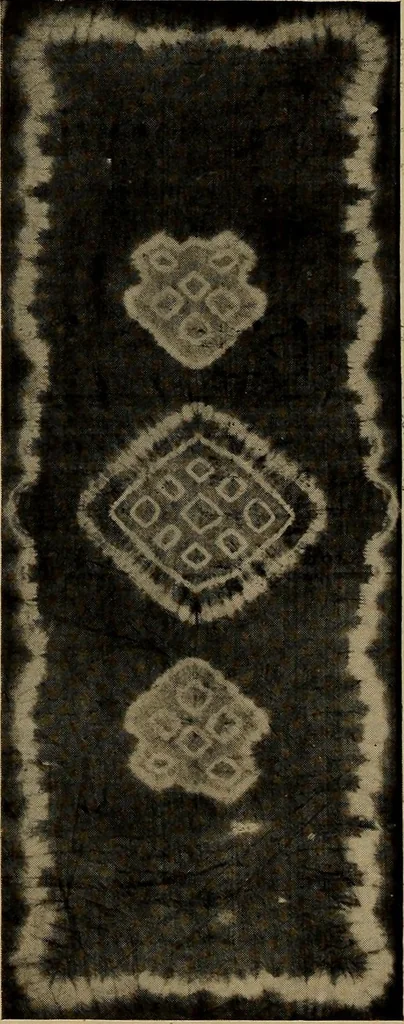An illustration from First lessons in batik; a handbook in batik, tie-dyeing and all pattern dyeing, 1921, leaf 78