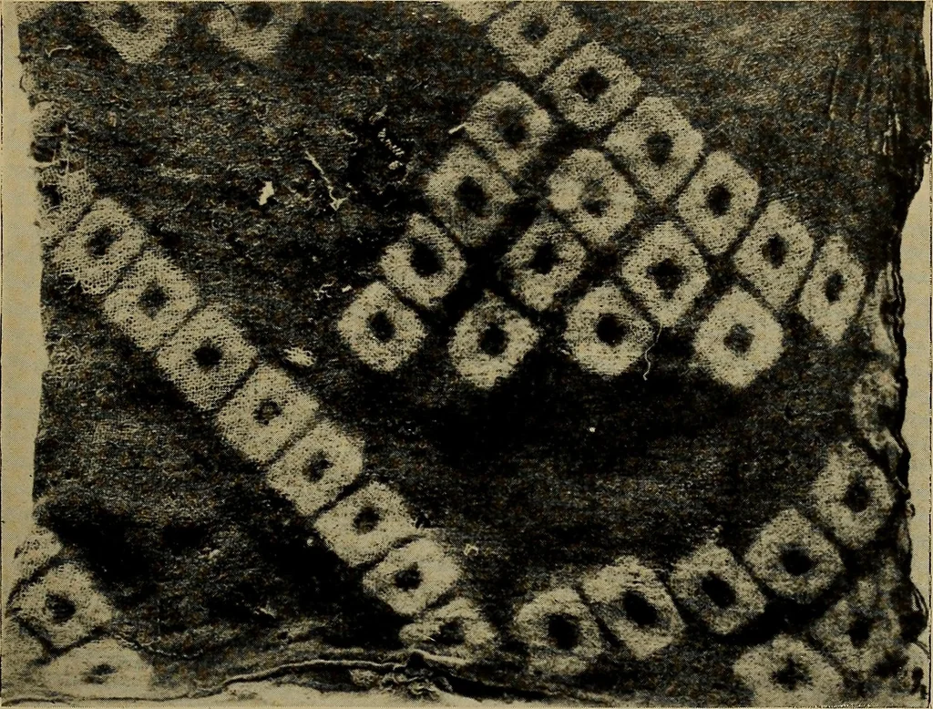 An illustration from First lessons in batik; a handbook in batik, tie-dyeing and all pattern dyeing, 1921, leaf 79