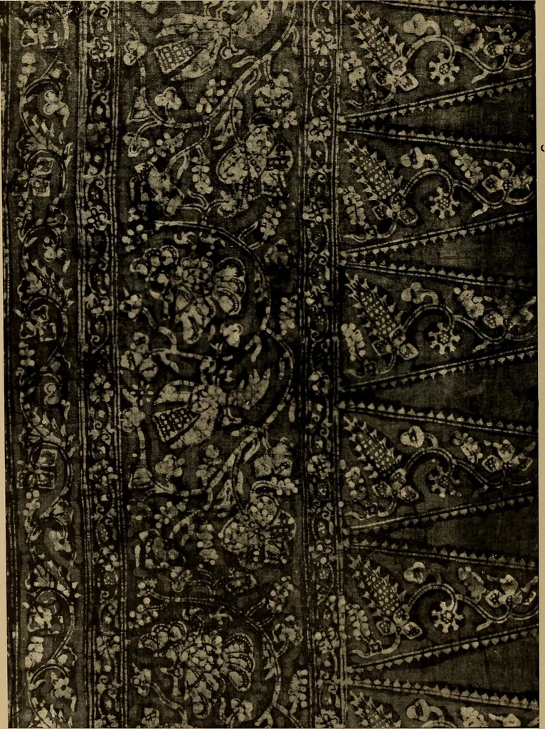 An illustration from First lessons in batik; a handbook in batik, tie-dyeing and all pattern dyeing, 1921, leaf 82