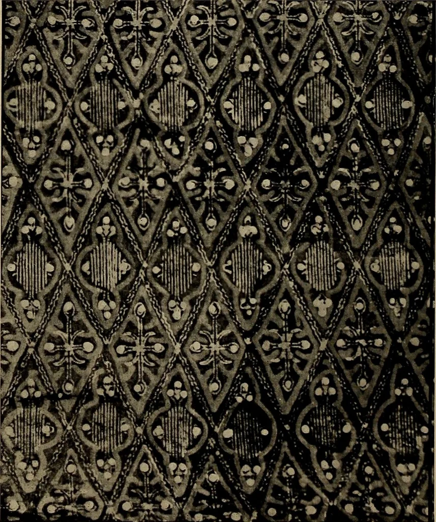 An illustration from First lessons in batik; a handbook in batik, tie-dyeing and all pattern dyeing, 1921, leaf 96