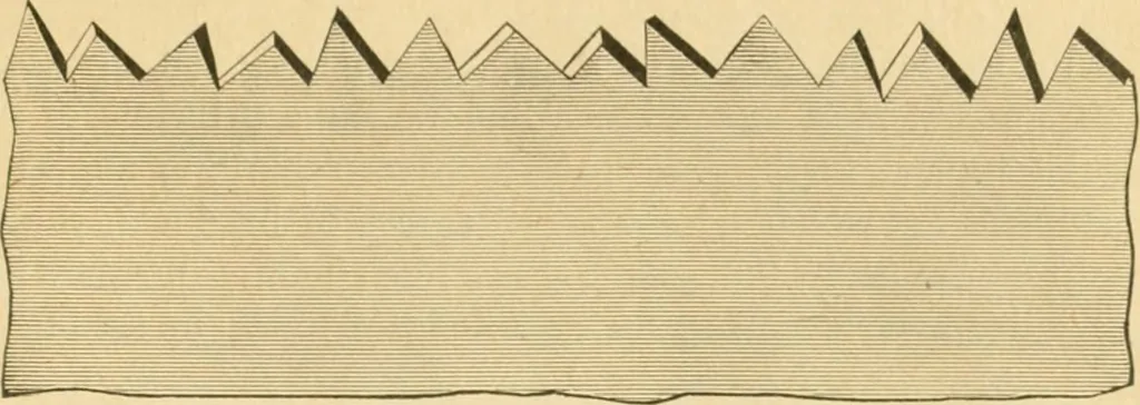 An illustration from First lessons in manual training and carpentry, 1907, leaf 14