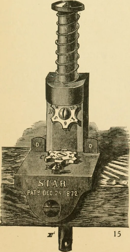 An illustration from First lessons in manual training and carpentry, 1907, leaf 16