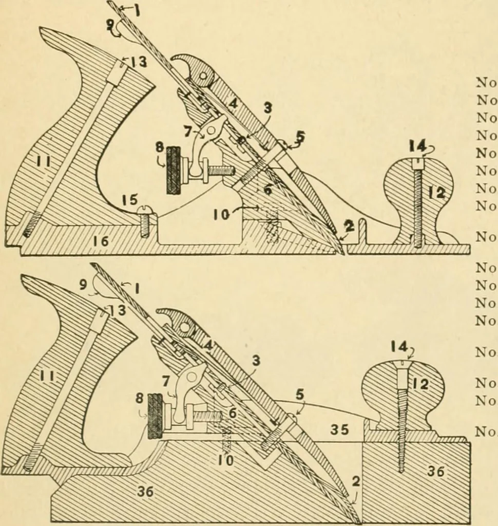 An illustration from First lessons in manual training and carpentry, 1907, leaf 20