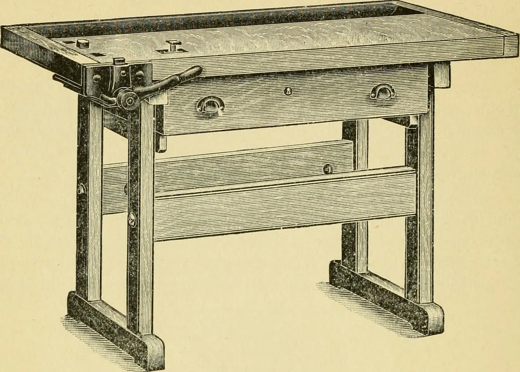 An illustration from First lessons in manual training and carpentry, 1907, leaf 5