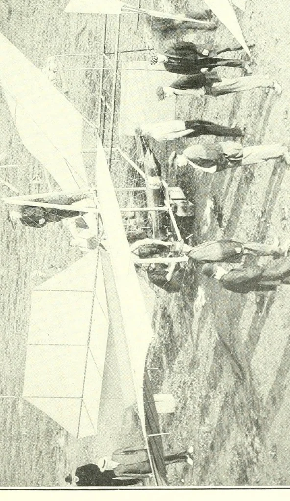 An illustration from The first man-carrying aeroplane capable of sustained free flight : Langley's success as a pioneer in aviation, 1915, leaf 7