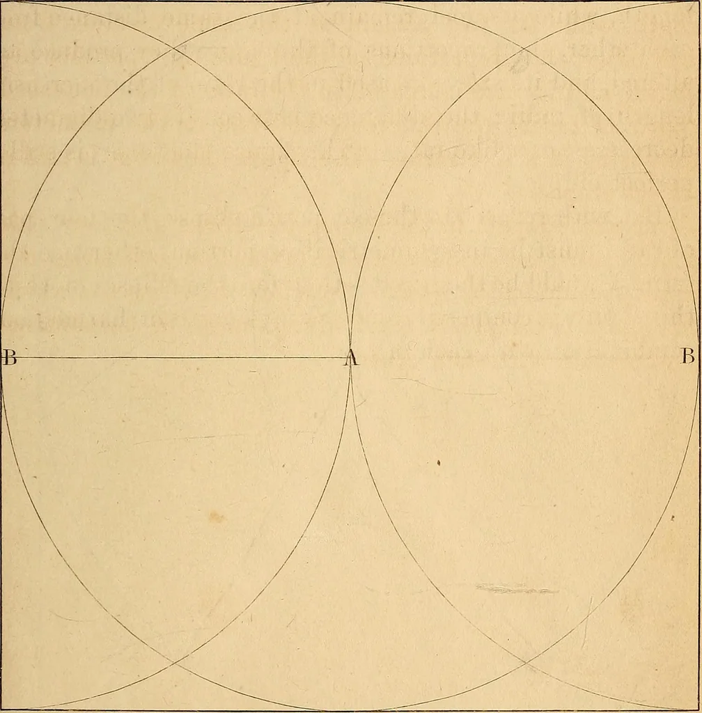 An illustration from First principles of symmetrical beauty, 1846, leaf 100