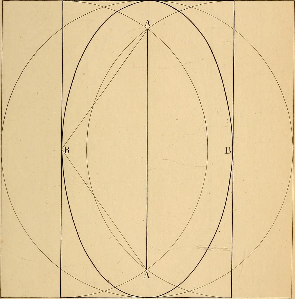 An illustration from First principles of symmetrical beauty, 1846, leaf 106