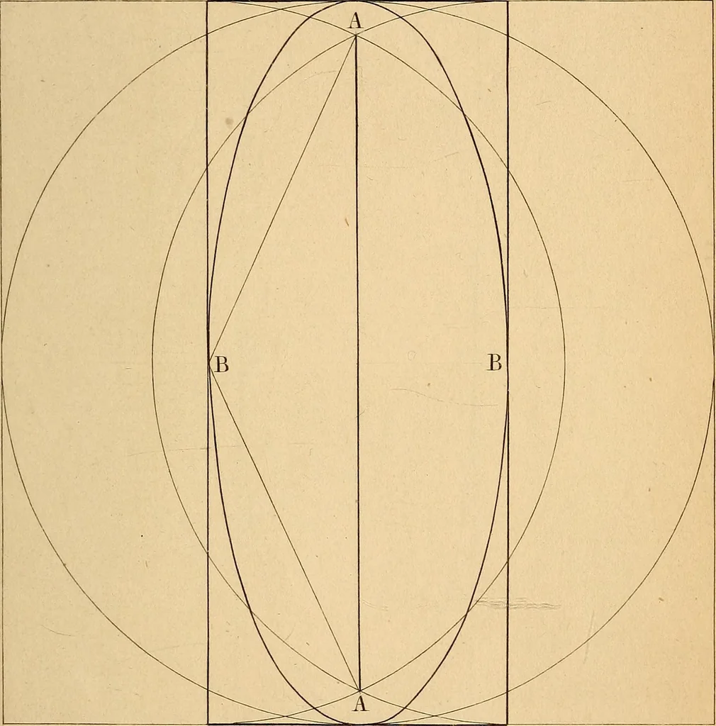 An illustration from First principles of symmetrical beauty, 1846, leaf 108