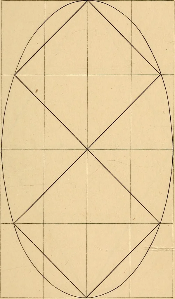 An illustration from First principles of symmetrical beauty, 1846, leaf 128