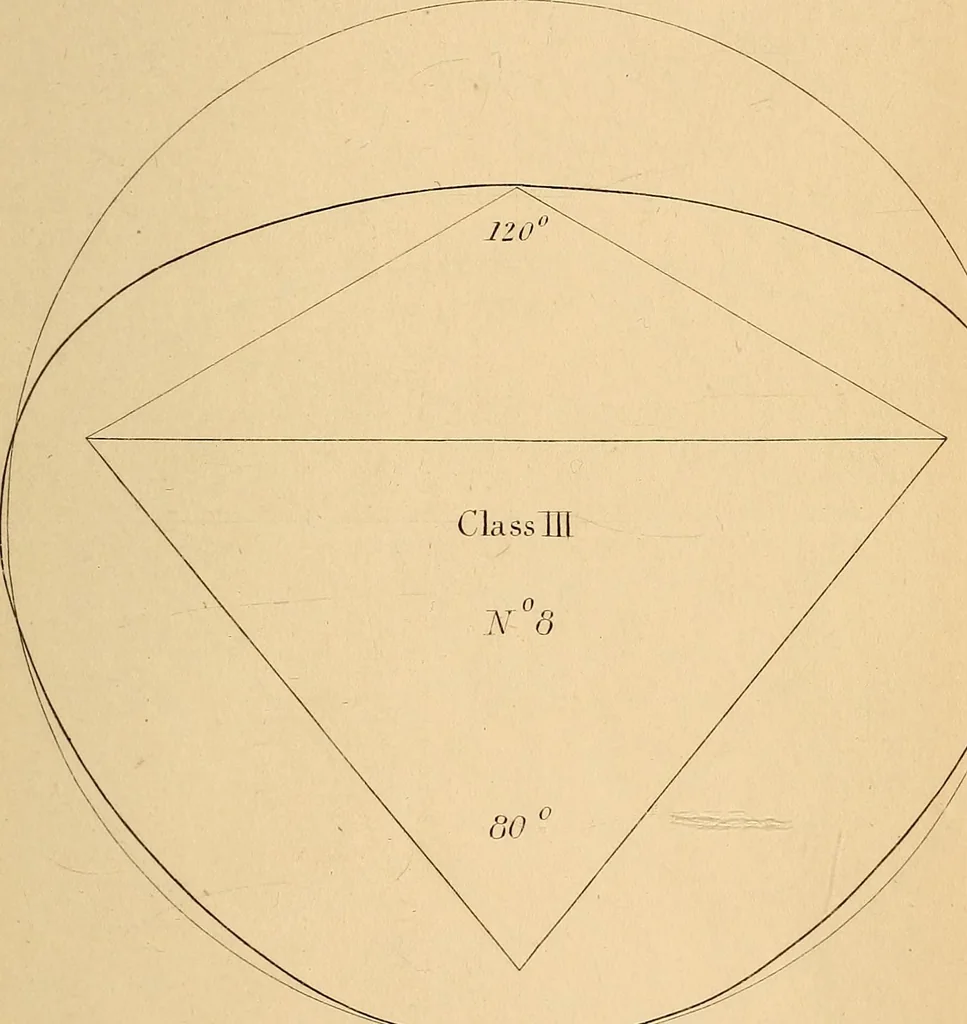 An illustration from First principles of symmetrical beauty, 1846, leaf 172