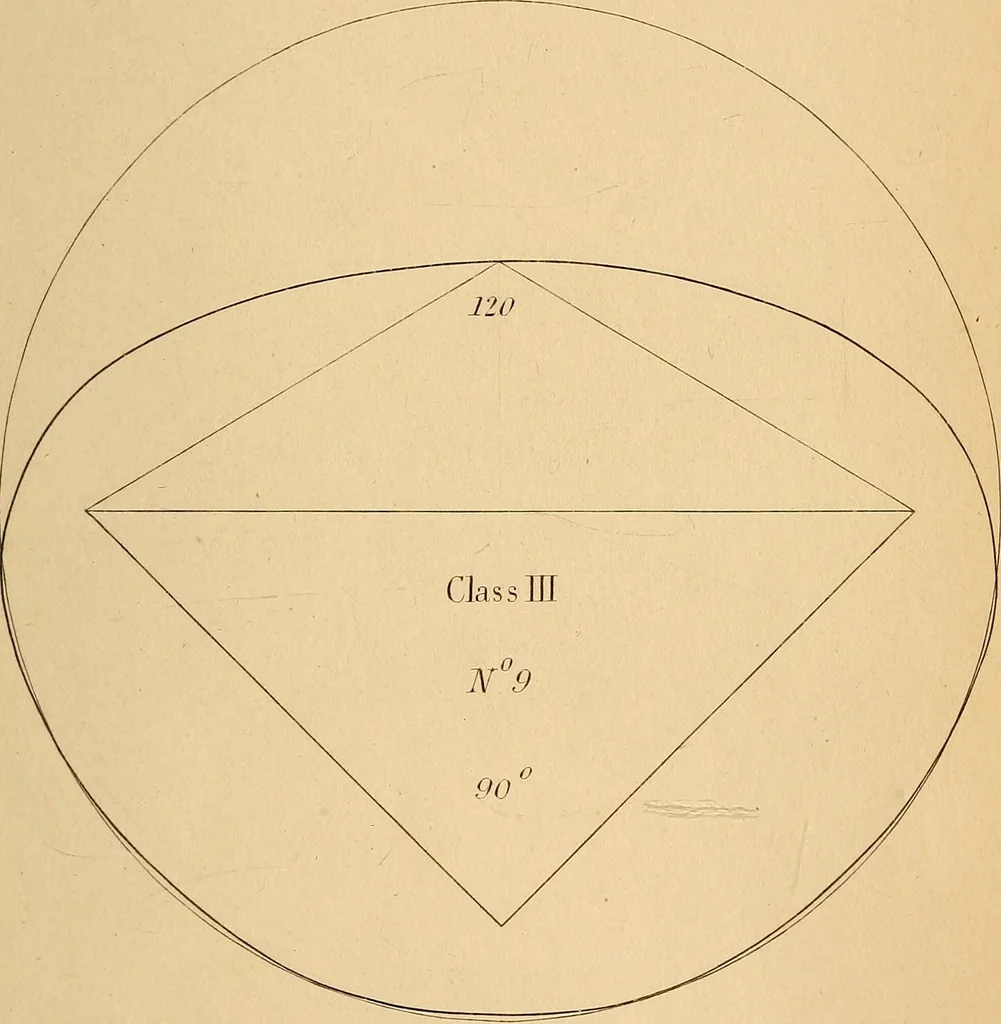 An illustration from First principles of symmetrical beauty, 1846, leaf 174