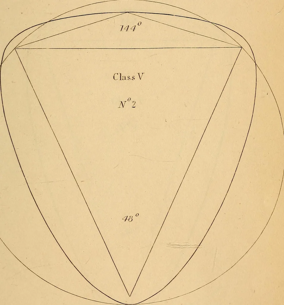 An illustration from First principles of symmetrical beauty, 1846, leaf 200