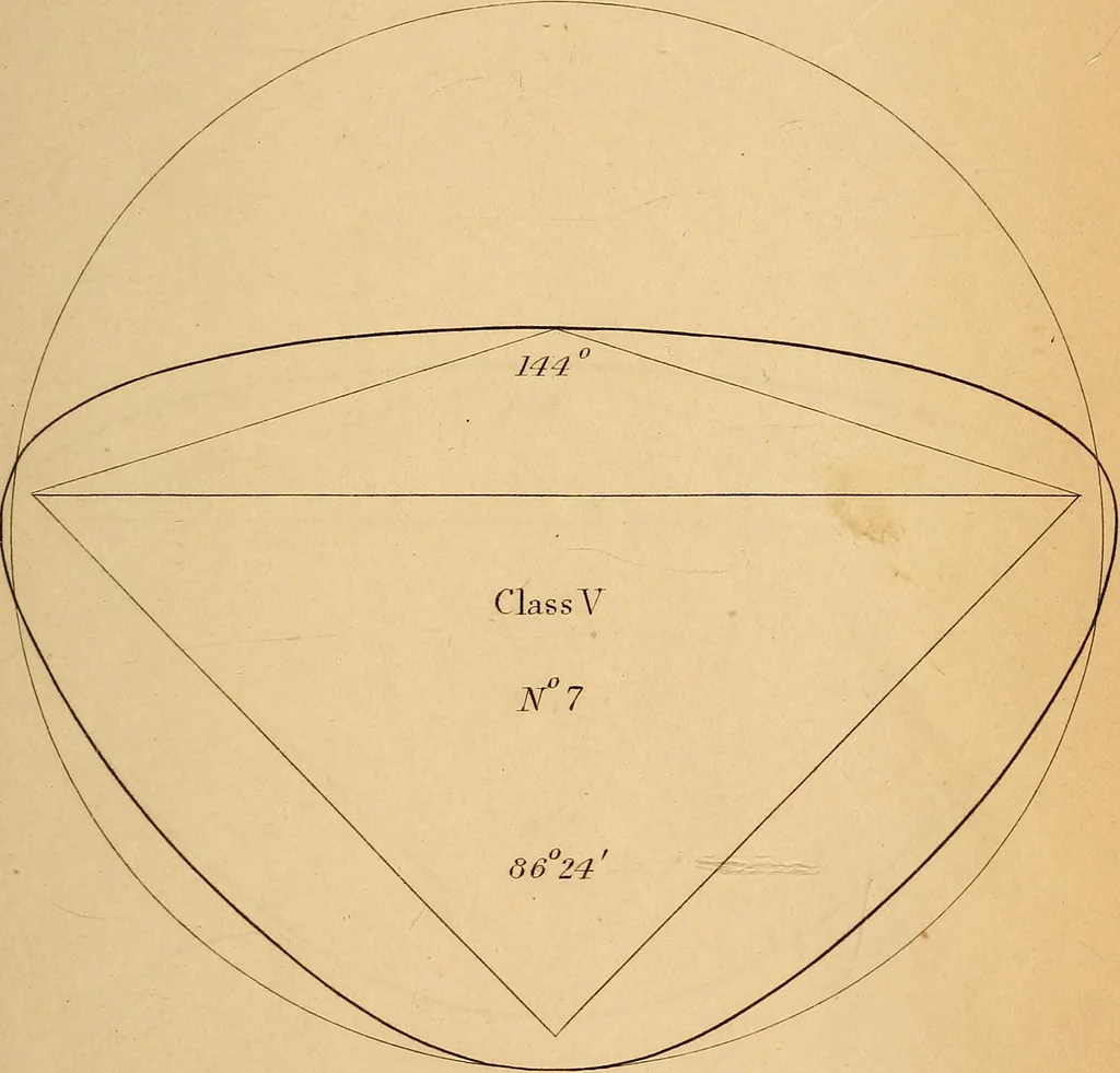 An illustration from First principles of symmetrical beauty, 1846, leaf 210
