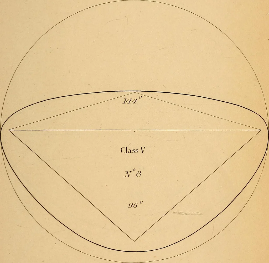 An illustration from First principles of symmetrical beauty, 1846, leaf 212