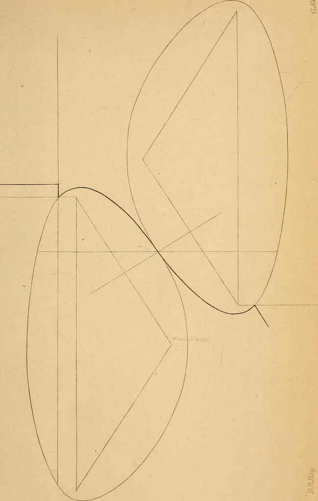 An illustration from First principles of symmetrical beauty, 1846, leaf 232