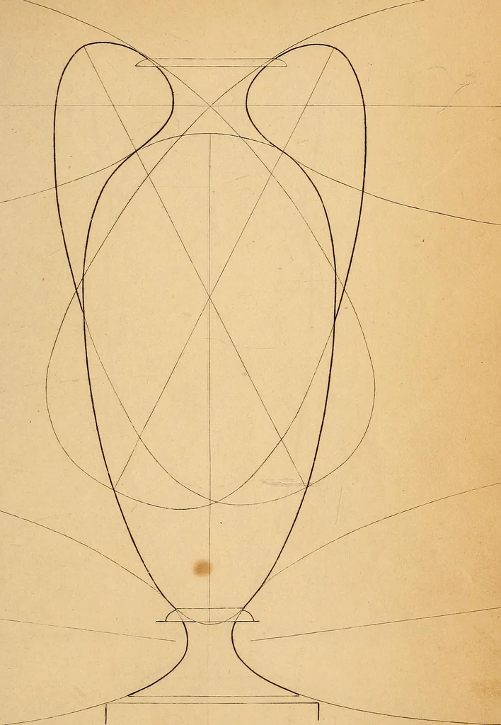 An illustration from First principles of symmetrical beauty, 1846, leaf 244