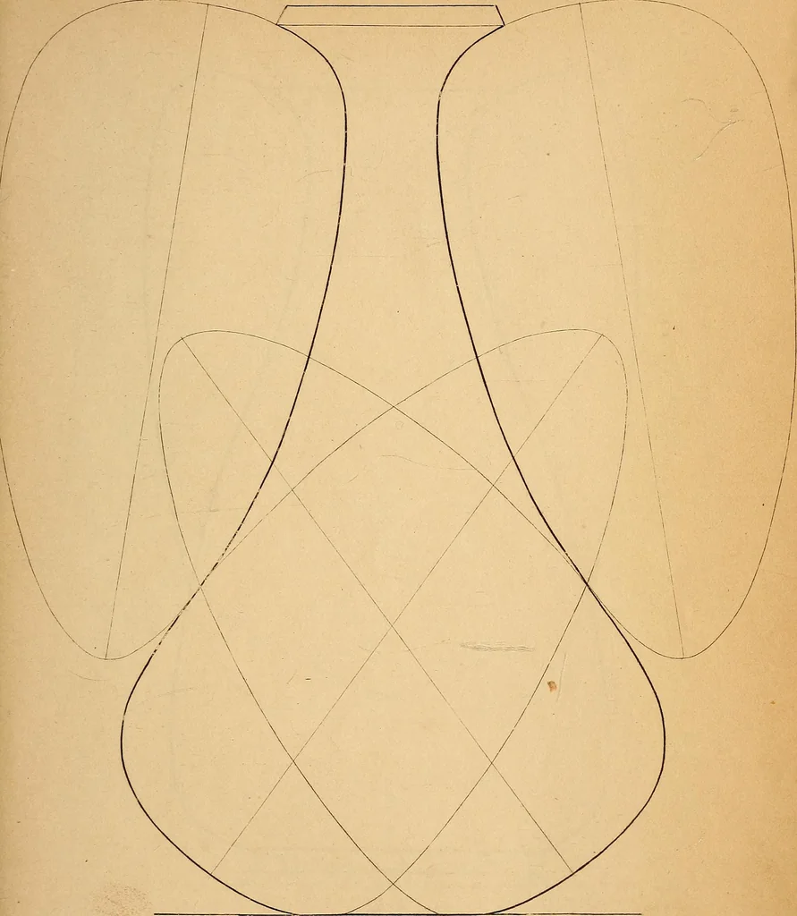 An illustration from First principles of symmetrical beauty, 1846, leaf 258