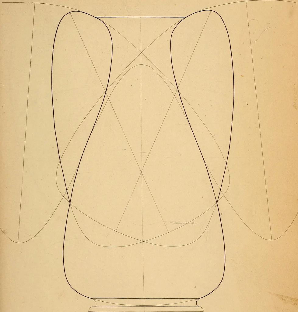 An illustration from First principles of symmetrical beauty, 1846, leaf 260