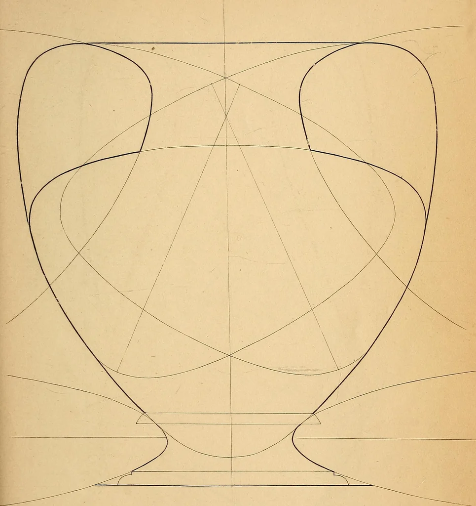 An illustration from First principles of symmetrical beauty, 1846, leaf 262