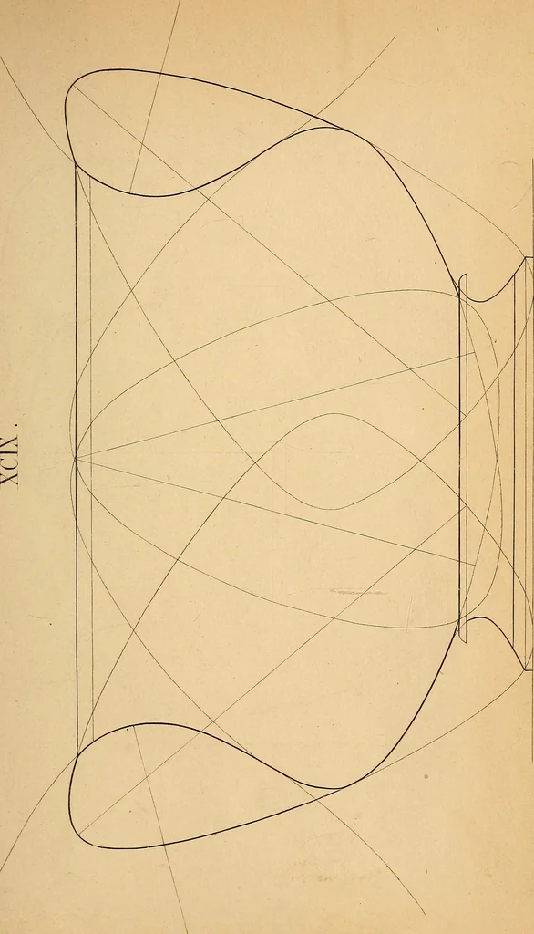 An illustration from First principles of symmetrical beauty, 1846, leaf 264