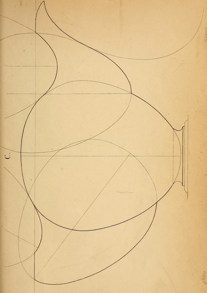 An illustration from First principles of symmetrical beauty, 1846, leaf 266