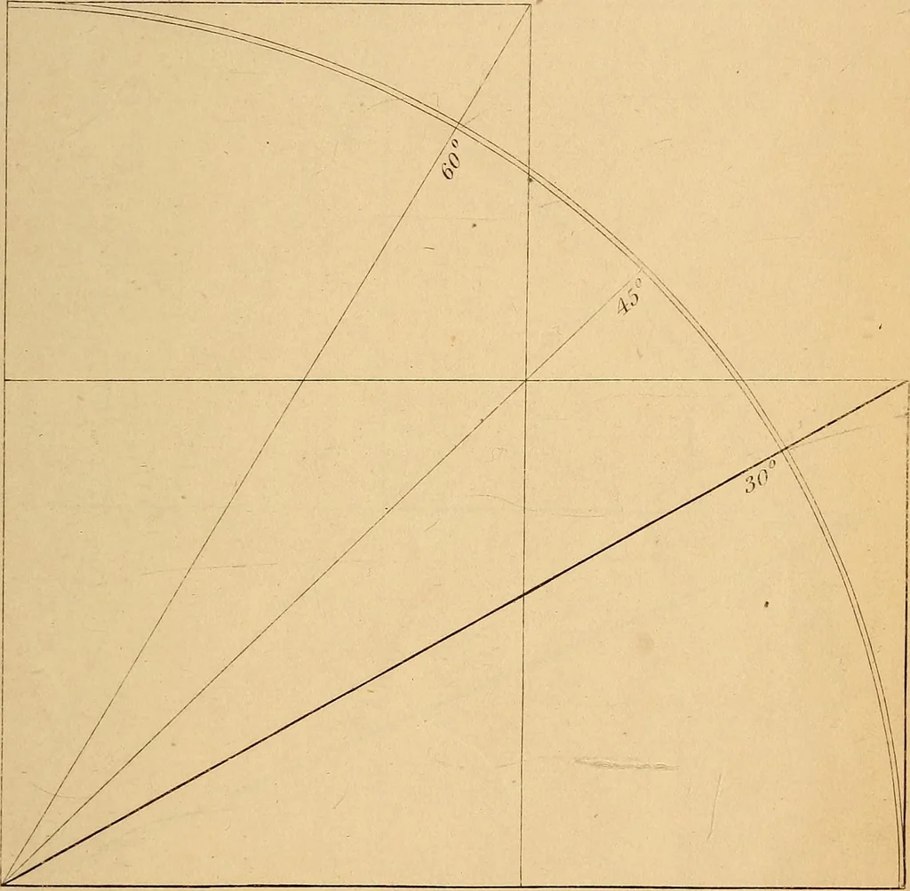 An illustration from First principles of symmetrical beauty, 1846, leaf 70