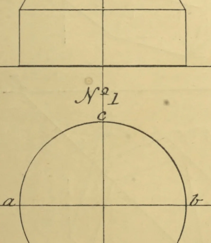 An illustration from First principles of mechanical and engineering drawing, 1897, leaf 151
