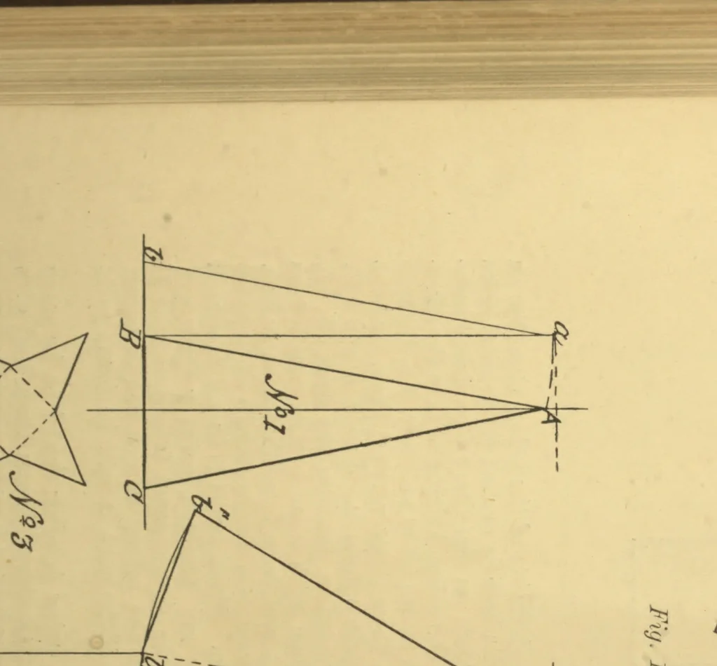 An illustration from First principles of mechanical and engineering drawing, 1897, leaf 203