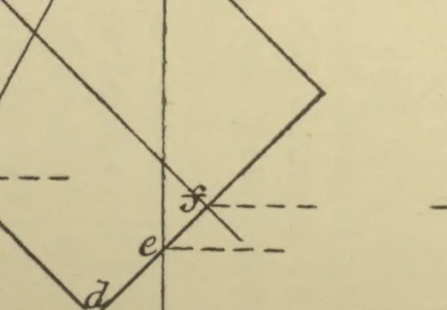 An illustration from First principles of mechanical and engineering drawing, 1897, leaf 74