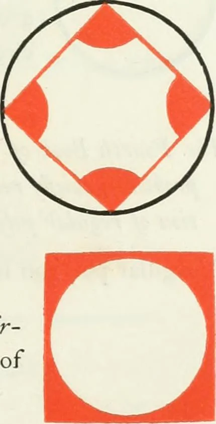 An illustration from The first six books of the elements of Euclid, in which coloured diagrams and symbols are used instead of letters for the greater ease of learners, 1847, leaf 156