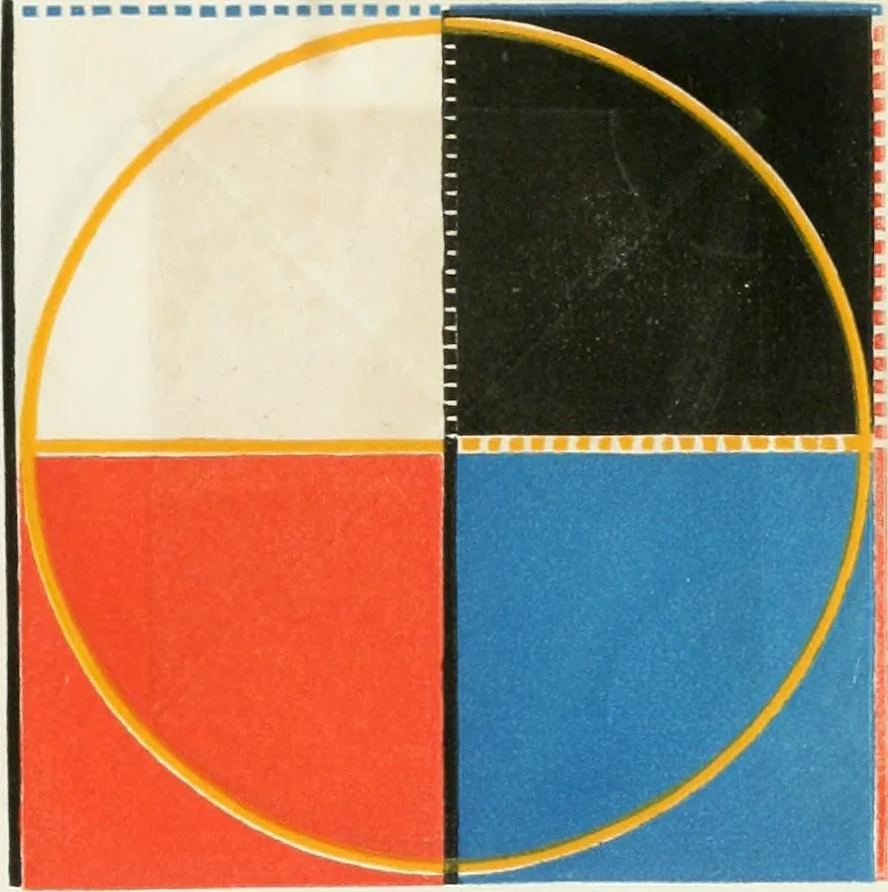 An illustration from The first six books of the elements of Euclid, in which coloured diagrams and symbols are used instead of letters for the greater ease of learners, 1847, leaf 166