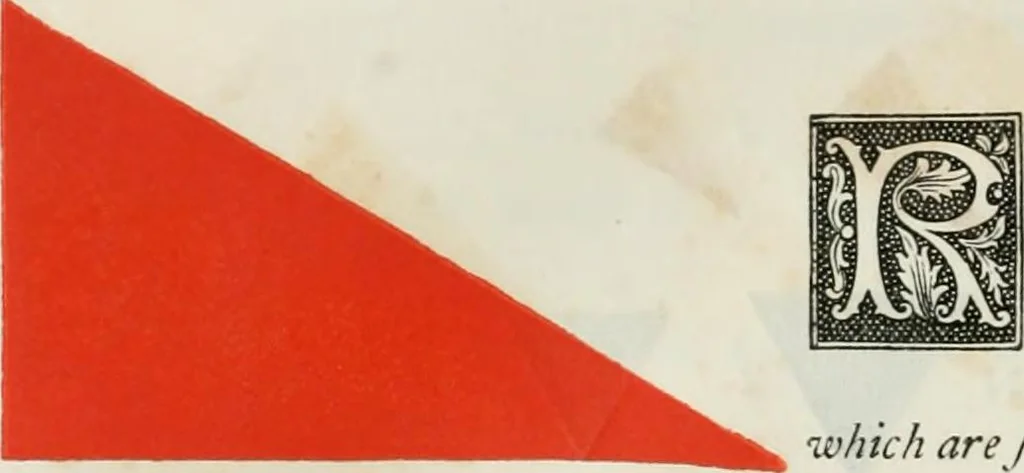 An illustration from The first six books of the elements of Euclid, in which coloured diagrams and symbols are used instead of letters for the greater ease of learners, 1847, leaf 279