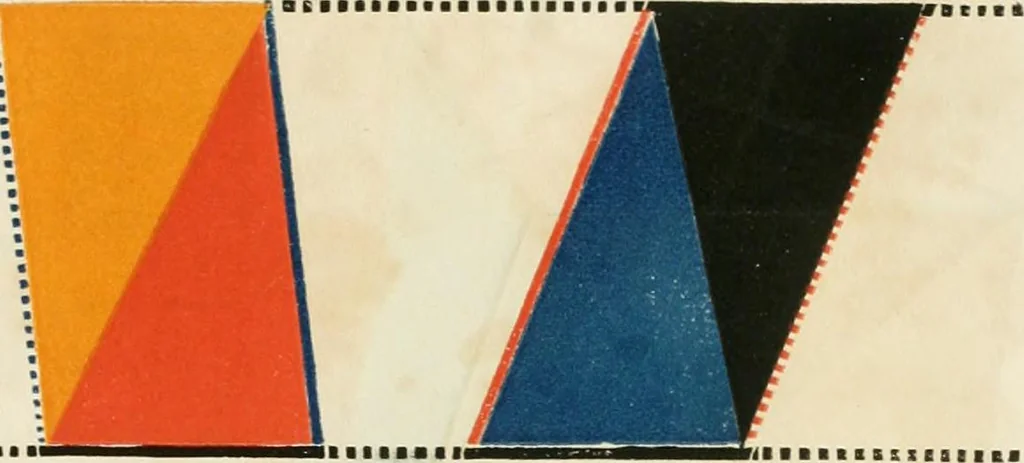 An illustration from The first six books of the elements of Euclid, in which coloured diagrams and symbols are used instead of letters for the greater ease of learners, 1847, leaf 72