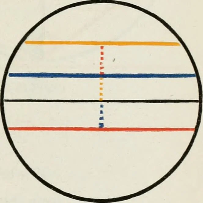 An illustration from The first six books of the Elements of Euclid, in which coloured diagrams and symbols are used instead of letters .., 1847, leaf 127