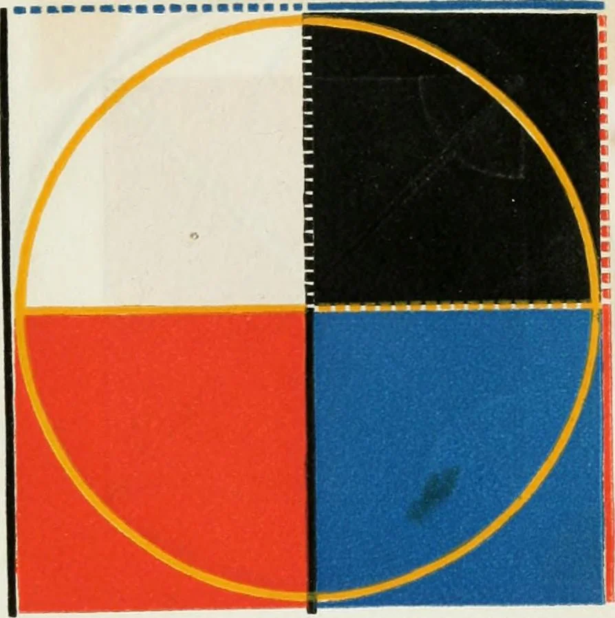 An illustration from The first six books of the Elements of Euclid, in which coloured diagrams and symbols are used instead of letters .., 1847, leaf 165