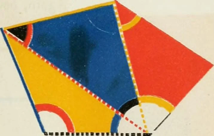 An illustration from The first six books of the Elements of Euclid, in which coloured diagrams and symbols are used instead of letters .., 1847, leaf 271