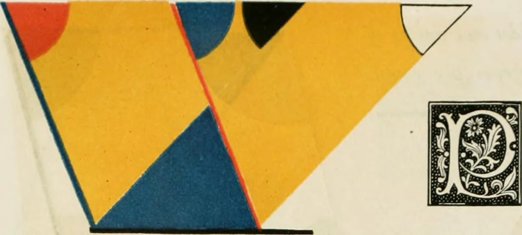 An illustration from The first six books of the Elements of Euclid, in which coloured diagrams and symbols are used instead of letters .., 1847, leaf 68