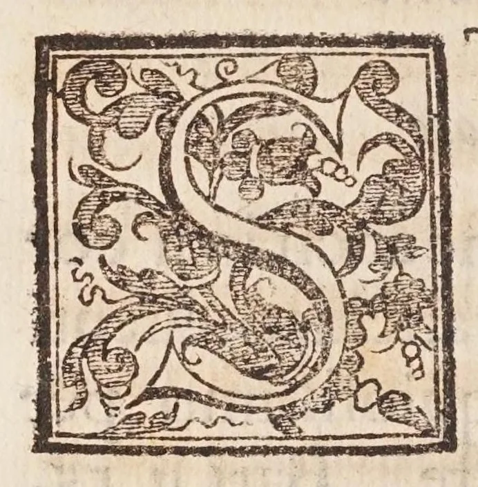 An illustration from Fiume del terrestre paradiso : diuiso in quattro capi, o discorsi / trattato difensivo del sig. dottor don Niccolò Catalano da Santo Mauro ; oue si ragguaglia il mondo nella verità dell'antica forma d'habito de' frati minori istituita da S. Francesco ; dato alle stampe dal P. M. Giulio Antonio Catalano da S. Mauro ..., 1652, leaf 20