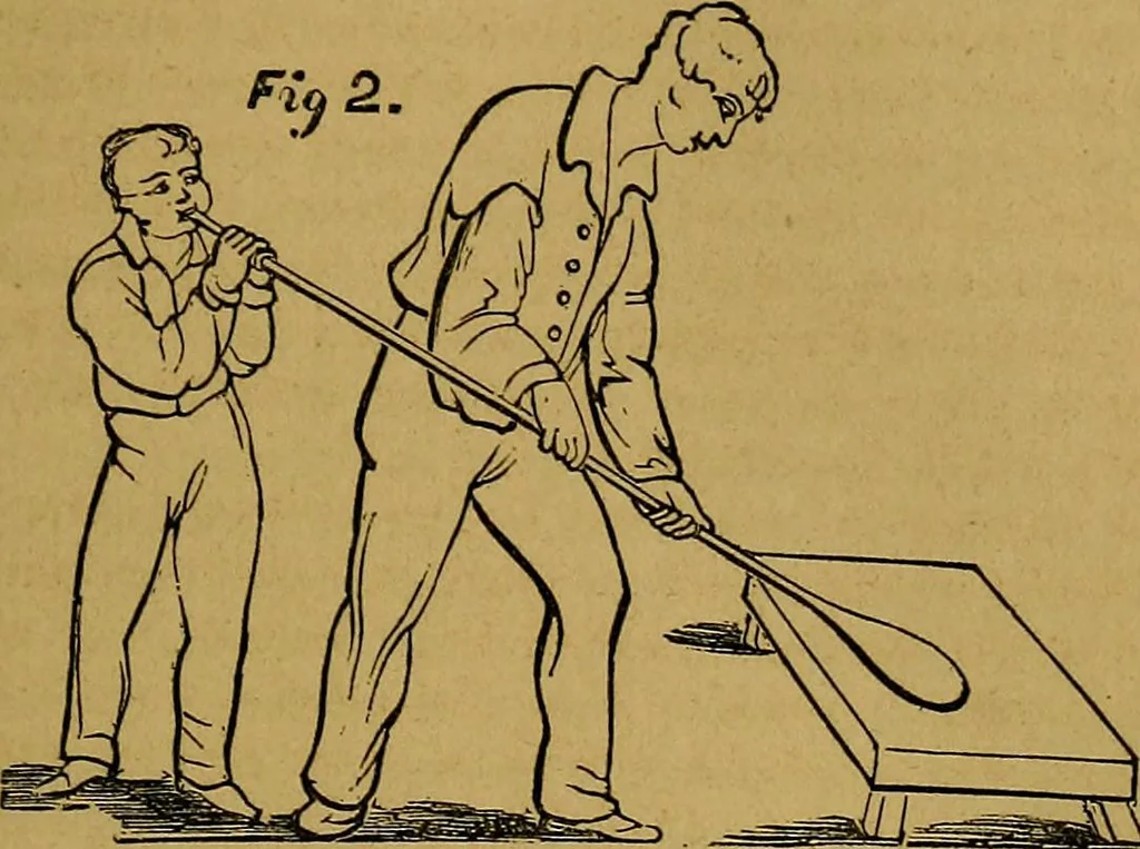 An illustration from Five black arts, 1861, leaf 252