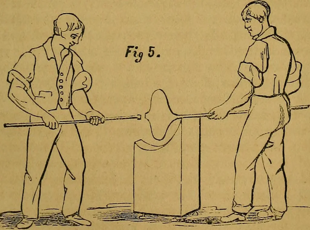 An illustration from Five black arts, 1861, leaf 262